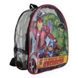 Avengers Mochila Personajes Marvel Transparente Niño 87188