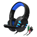 Fone De Ouvido Over-ear Misde A68 Usb P2 P3 Led Rgb Colorido