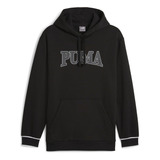 Hoodie Puma Squad Hoodie Fl Negro Hombre