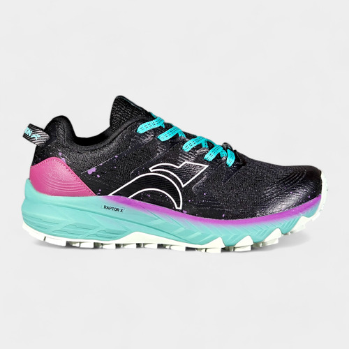 Zapatillas De Mujer Trekking Trail Running Maraton Raptor X