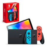 Nintendo Switch Oled 64gb Neon - Pronta Entrega Com Nota Fiscal E Garantia