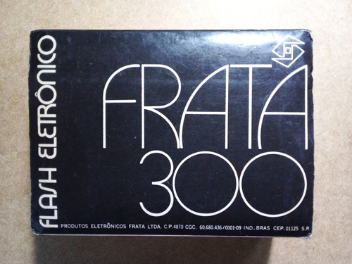 Flash Eletrônico Frata 300 - Vintage (anos 70) - Na Caixa