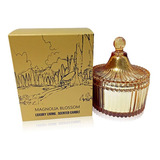 Vela Cera Aromática Perfumada Vidrio Regalo Decorativa