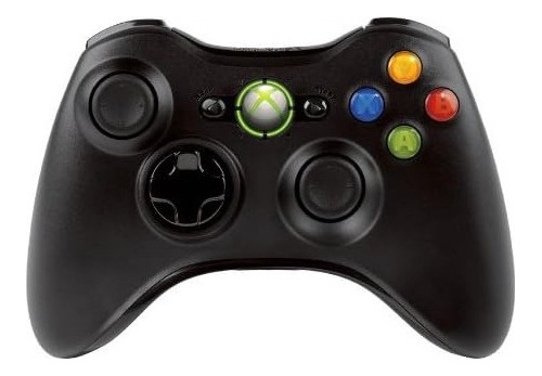 Controle Wireless Xbox 360 Joystick Preto (sem Caixa)