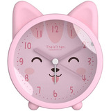 Reloj Despertador Para Niños Con Diseño De Animales Y Gat.
