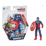 Marvel Gamer Verse Avengers Capitan América Figura