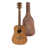 Guitarra Acustica Bamboo Travel Koa 34 Con Funda Acolchada