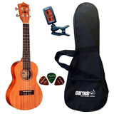 Ukulele Shelby Concert Su23m Fosco + Capa Afinador Palhetas