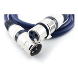 Cable Para Micrófono Xlr Canon Macho Hembra 5.5 Metros