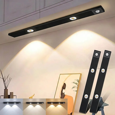 Barra Luz Led Recargable Con Sensor Movimiento Para Mueble | MercadoLibre