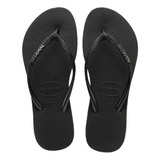 Havaianas Ojotas Slim Mujer Plataforma Brillo Sparkle