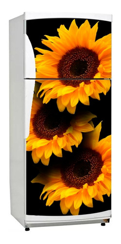 Vinilo Para Mesa Girasol Flor Cultivo Campo M5