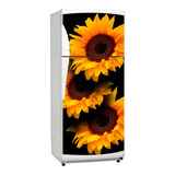 Vinilo Para Mesa Girasol Flor Cultivo Campo M5