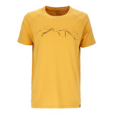 Polera Uyuni Hombre Mustard