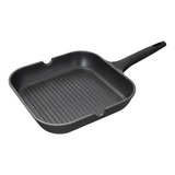 Plancha Grill 28 Cm  Profesional 4mm Espesor