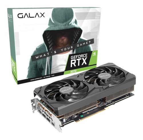 Placa De Vídeo Nvidia Galax Geforce Rtx 3070 8gb