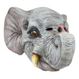 Máscara Látex Elefante Animales Divertidos Chistosa 26781