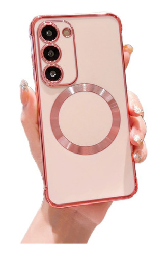 Capa Case Luxo Premium Para Samsung Magsafe Com Anti Impacto