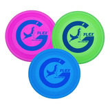 Disco Para Perro G-flex Paquete De 3 Colores
