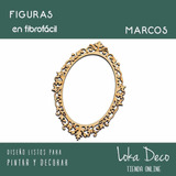 Marcos Calados Vintage - Fibro Fácil 50cm - Oferta!.