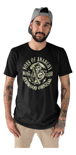 Camisa, Camisetas Sons Of Anarchy Opie Jax Tig Juice Bobby