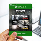 Metro Saga  Bundle Codigo De 25 Digitos Xbox One/ Series 