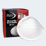 Cubrebocas Mascarilla Desechable Dermacare. Pqte C/3 Piezas