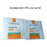 Pack 20 Sobres Protector Solar 50+ Fps Anti Brillo 40 Ml