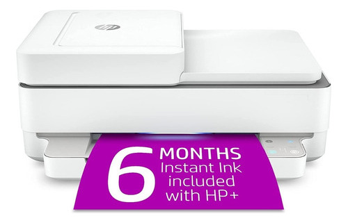 Impresora A Color Inalambrica Todo En Uno Hp Envy 6455e Con