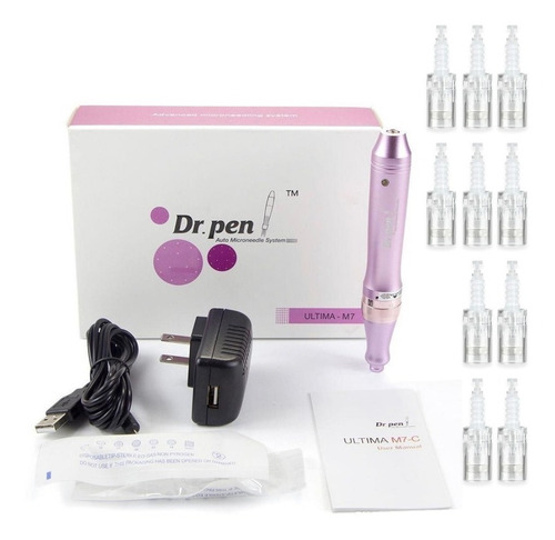 Dermapen Dr Pen M7 + 10 Agujas Nano - Inalambrico - Original