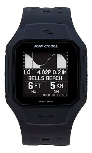 Relógio Gps Rip Curl Searchgps 2 Black - A1144