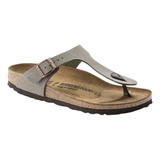 Sandalia Birkenstock Gizeh Bfn Stone Mujer Casual