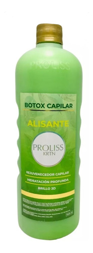 Botox Alisante Proliss 1 Litro Lavado 24 Horas 
