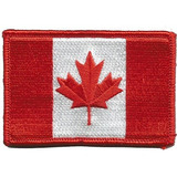 Parche Táctico De La Bandera De Canadá - Color