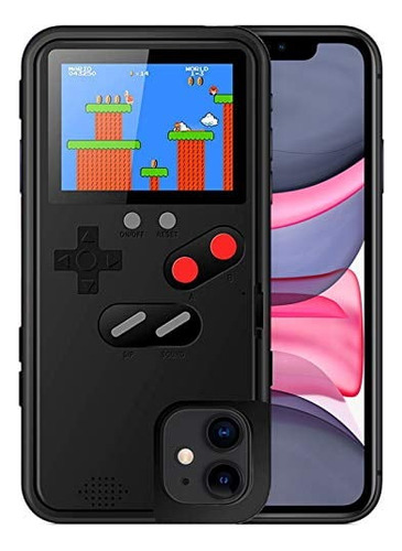 Capa Game Boy 36 Jogos Tela Colorida Para iPhone 14 Pro Max