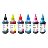 Set 6 Tintas 100ml Recarga 6 Colores Sublimación Para Epson