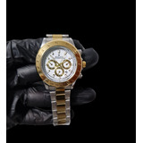 Reloj Rolex Plateado Daytona Clon