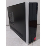 Gabinete Micro Atx Slim Pc Negro Con Fuente Arm