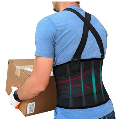 Faja Para Cargar Lumbar Con Tirantes Alta Visibilidad Talla Xxl | MercadoLibre