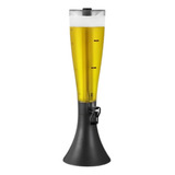 Torre De Chopp Gelada Cerveja Com Bastão Inox 3,5 Litros