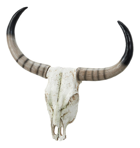 Escultura De Pared De Cráneo De Vaca Longhorn Cabezas De
