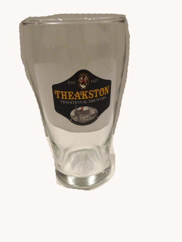 Vaso Cerveza Theakston. (media Pinta). Import Uk.