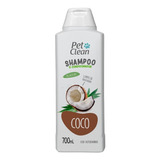 Shampoo Coco Para Cães E Gatos Pet Clean 700ml