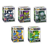 Funko Pop Marvel Monster Hunters Green Goblin Venom Doom Tha