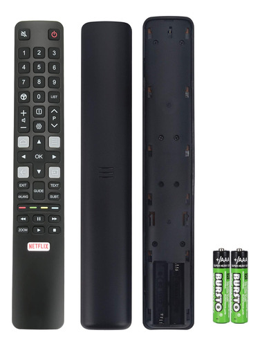 Control Remoto Para Tcl Rc208 Yli7 Smart Tv Netflix + Pilas
