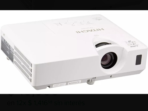 Hitachi Proyector Cp-ew302n Hdmi / Lan 3000 Lúmenes