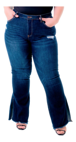 Jeans Acampanado Balam /tallas Extras, 6357 (dark)