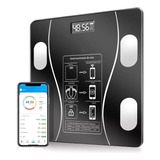 Bascula Digital Inteligente Pesa Bluetooth Vidrio Grasa Corp