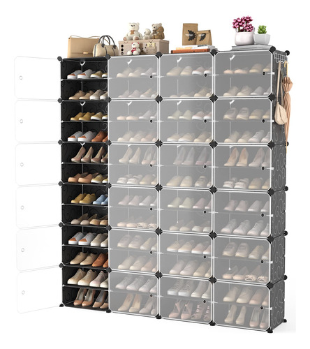 Organizador Porttil Para Zapatos Con Puerta, 96 Pares De Gab