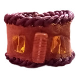 Brazalete Artesanal 100% Piel 